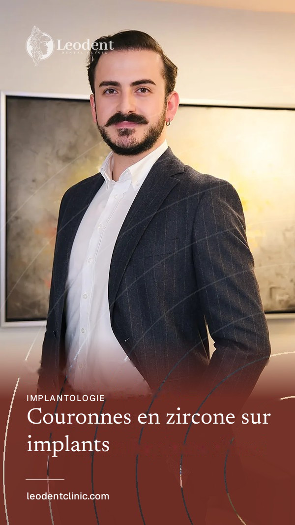 Dr. Furkan Özay — étapes de pose d'une couronne en zircone sur implant